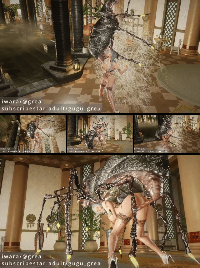 Grea-原神-甘雨x蜘蛛【235mb-6.50分钟】.gif
